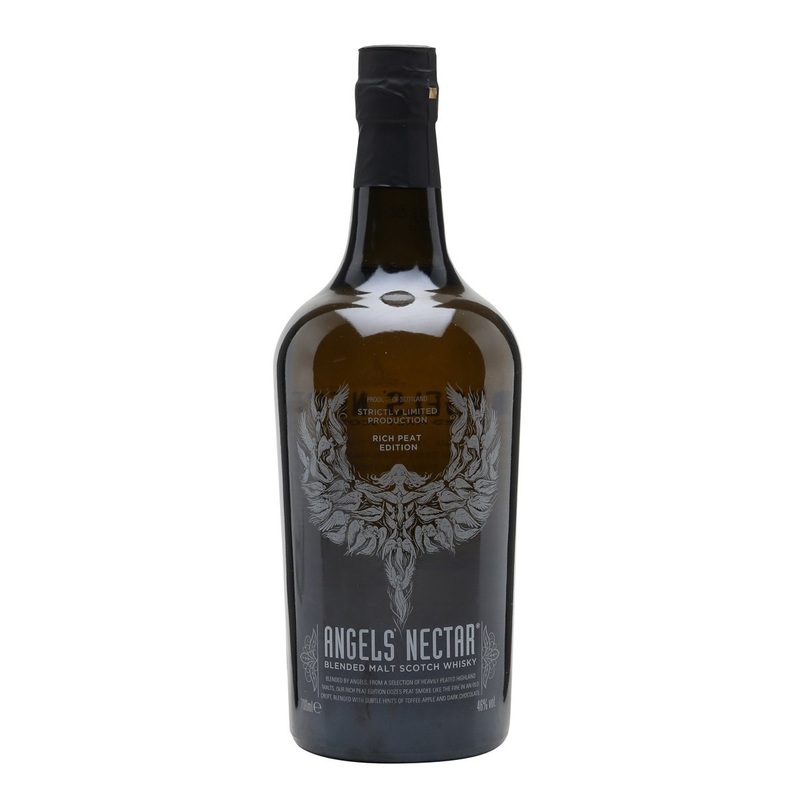 Angels' Nectar Rich Peat Edition Highland Blended Malt Scotch Whisky | 700ML