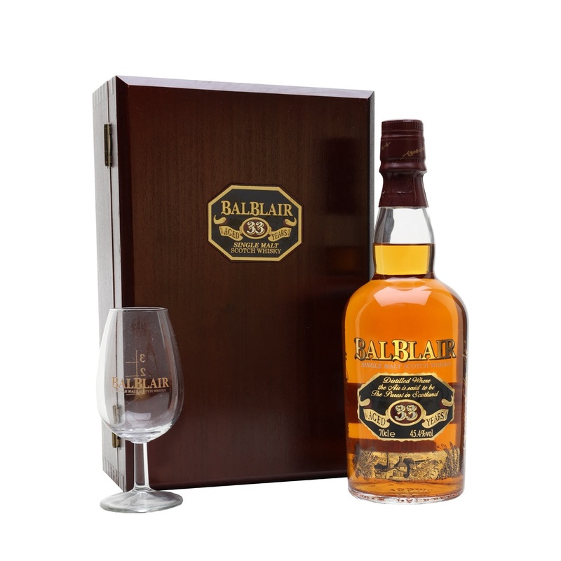 Balblair 33 Year Old + Glass Missing Mini Highland Single Malt Scotch Whisky | 700ML