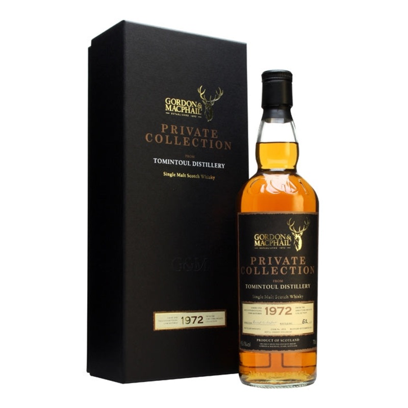 Tomintoul 1972 40 Year Old David Urquhart Bottling Speyside Single Malt Scotch Whisky | 700ML