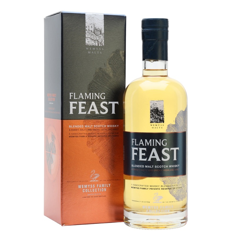 Wemyss Malts Flaming Feast Family Collection Blended Malt Scotch Whisky | 700ML