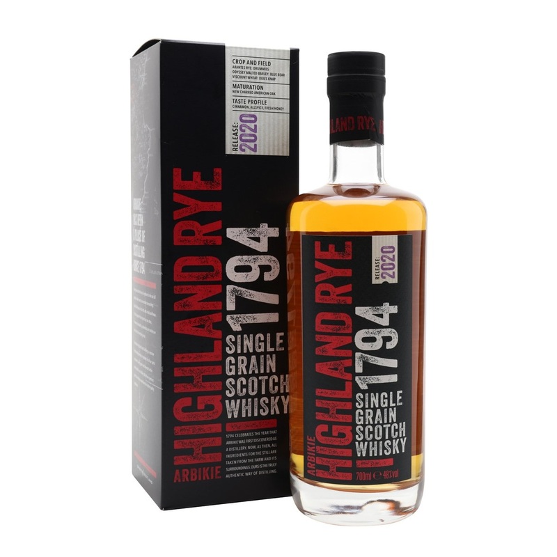 Arbikie Highland Rye 1794 2020 Release Single Grain Scotch Whisky | 700ML