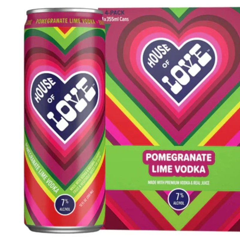 RuPaul's House of Love Pomegranate Lime Vodka | (4)*355ML