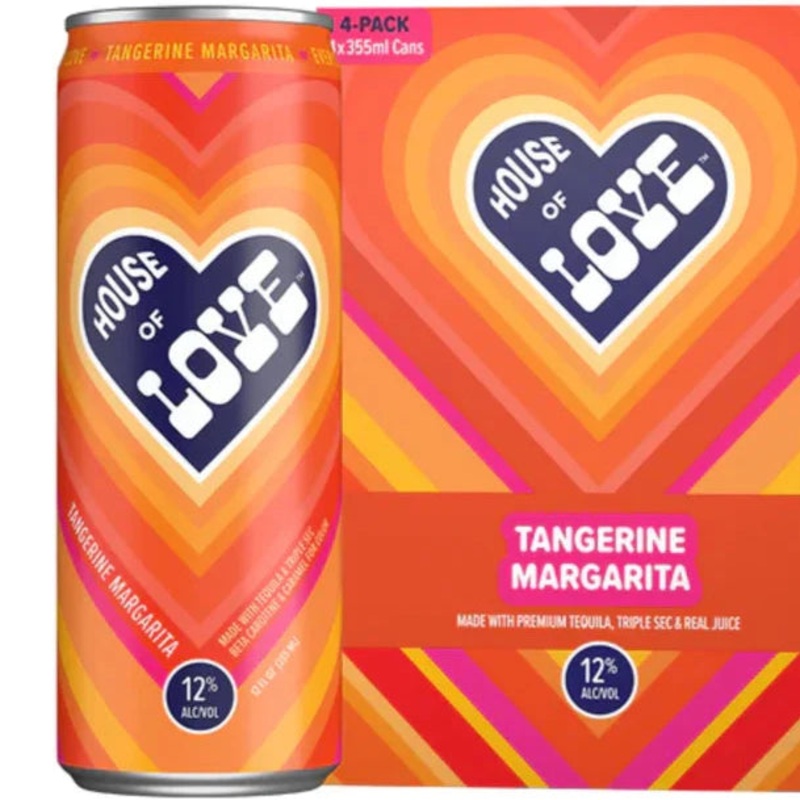 RuPaul's House of Love Tangerine Margarita | (4)*355ML