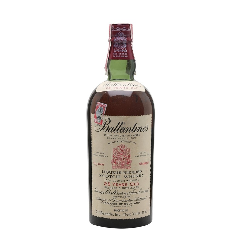 Ballantine's 25 Year Old Bot.1950s Blended Scotch Whisky