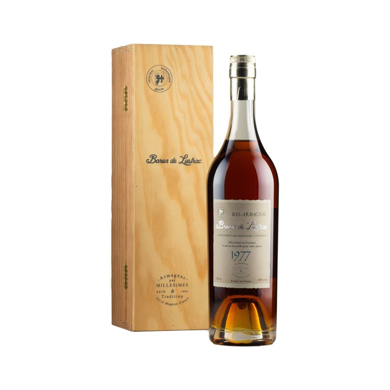 Baron De Lustrac Vintage Armagnac 1977 | 700ML