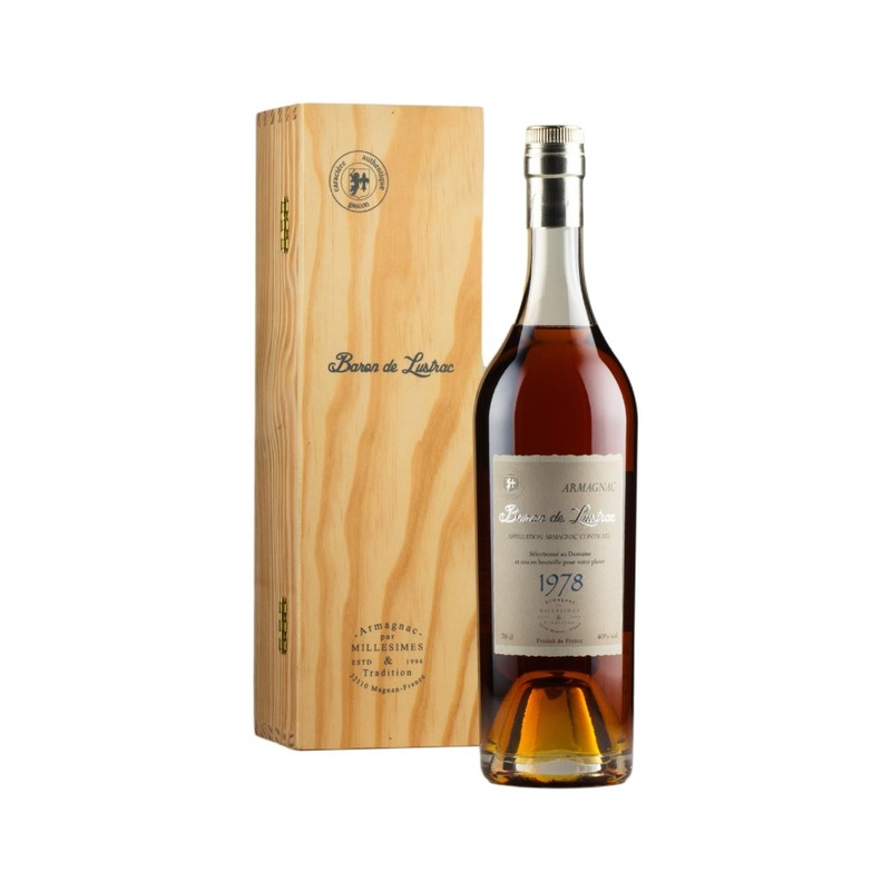 Baron De Lustrac Vintage Armagnac 1978 | 700ML