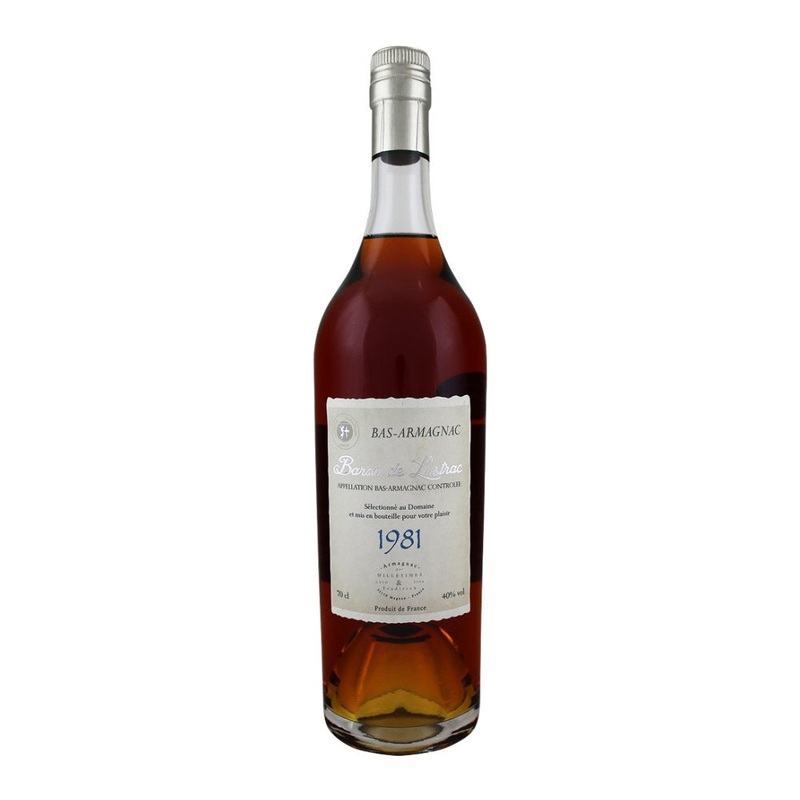 Baron de Lustrac Vintage Armagnac 1981 | 700ML