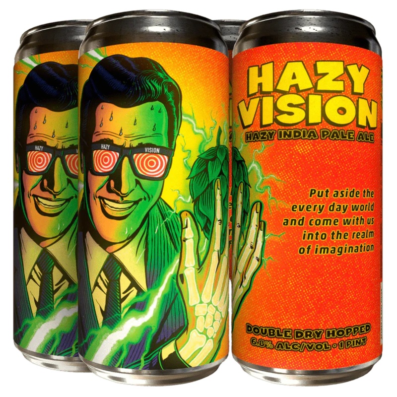 Paperback Brewing Co. Hazy Vision Hazy IPA | (4)*473ML