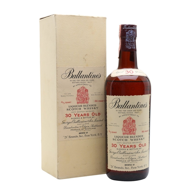 Ballantine's 30 Year Old Bot.1960s Blended Scotch Whisky | 757ML