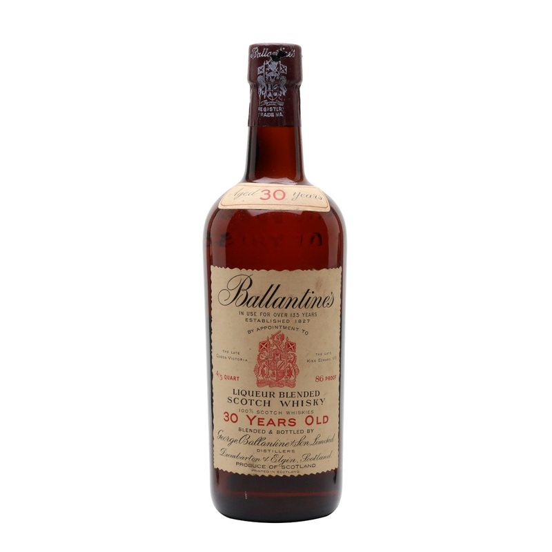 Ballantines 30 Year Old Bot.1960s Blended Scotch Whisky