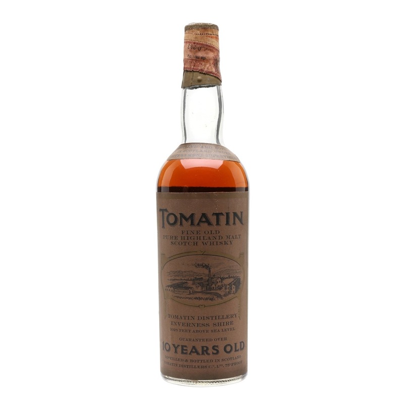 Tomatin 10 Year Old Bot.1960s Highland Single Malt Scotch Whisky | 757ML