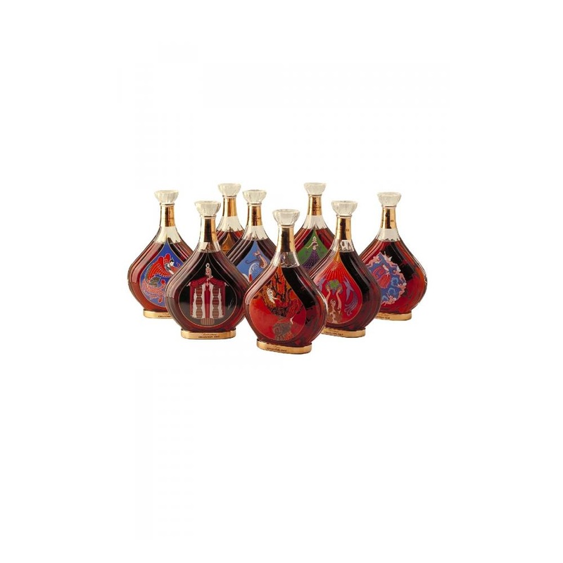 Courvoisier Erte Complete Collection Cognac Set | 6L