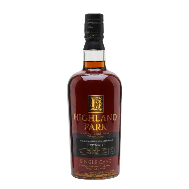 Highland Park 1986 Bot.2005 Cask 2498 For Beltramo's Island Single Malt Scotch Whisky
