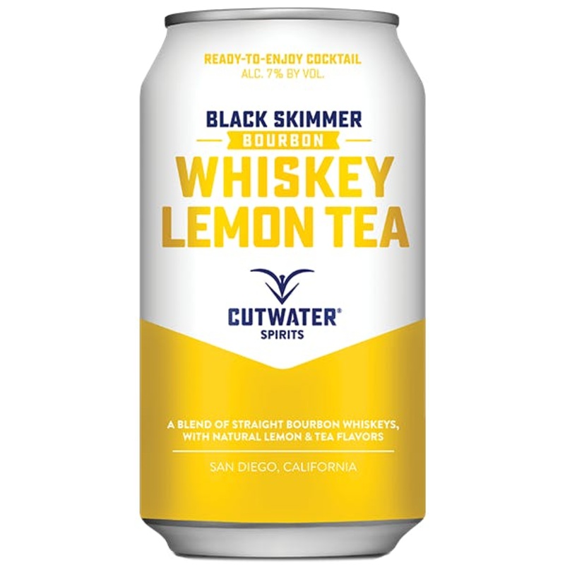 Cutwater | Fugu Black Skimmer Whiskey Lemon Tea (4) Pack Cans