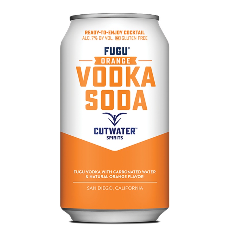 Cutwater | Fugu Orange Vodka Soda (4) Pack
