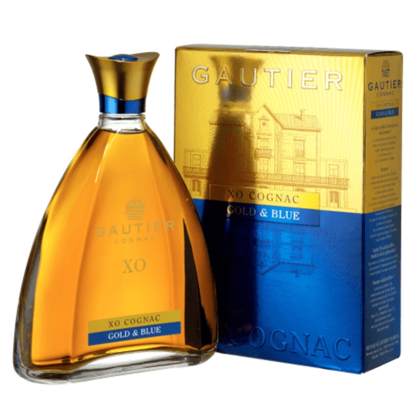 Gautier XO Gold & Blue Cognac