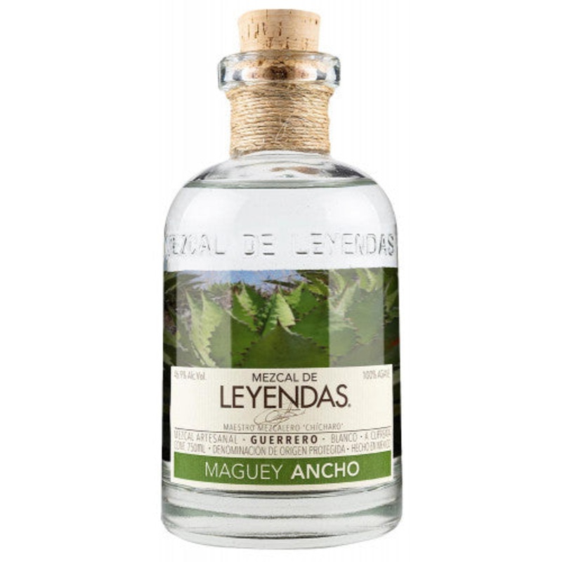 Mezcal de Leyendas Maguey Ancho Guerrero