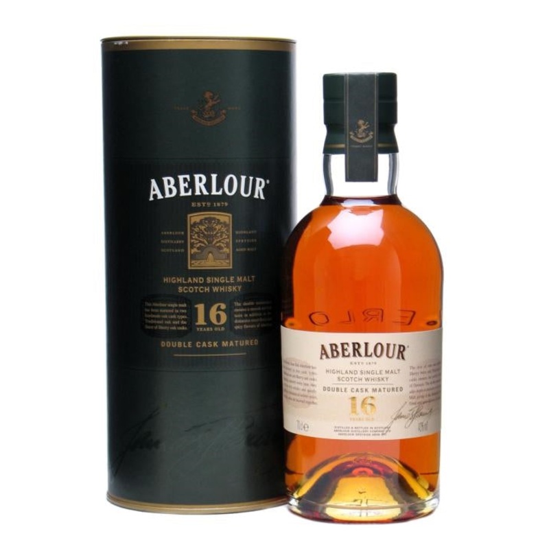 Aberlour 16 Year Old Double Cask Speyside Single Malt Scotch Whiskey