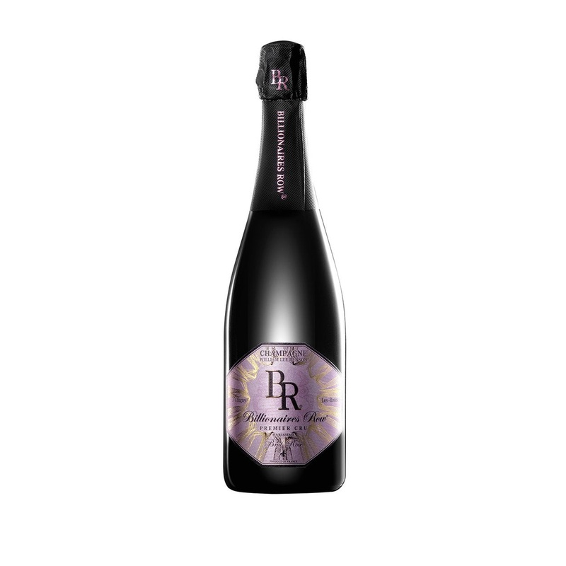 Billionaires Row Brut Rose Champagne