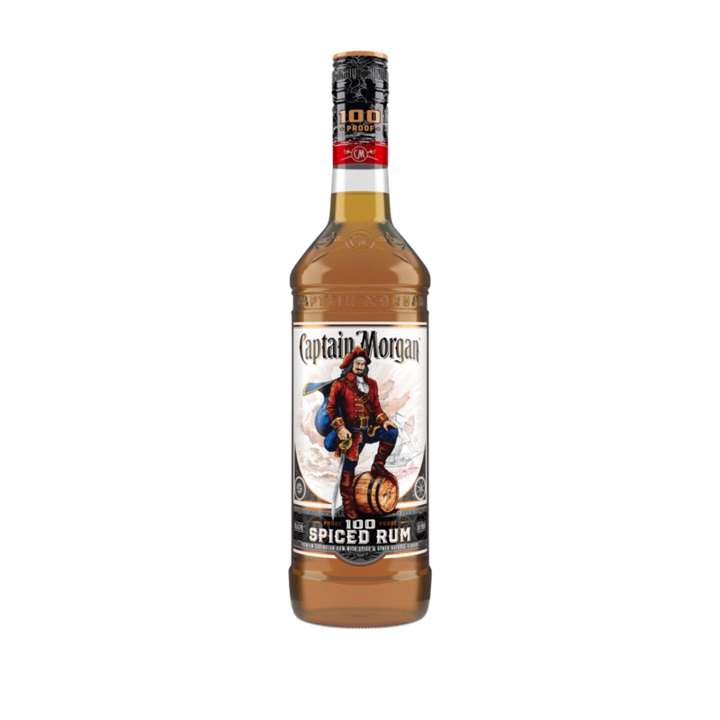 Captain Morgan Black Cask 100 Proof Spiced Rum