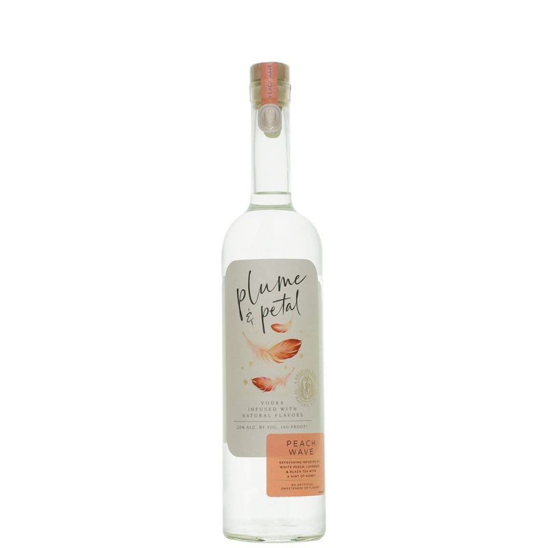 Plume & Petal Peach Wave Vodka