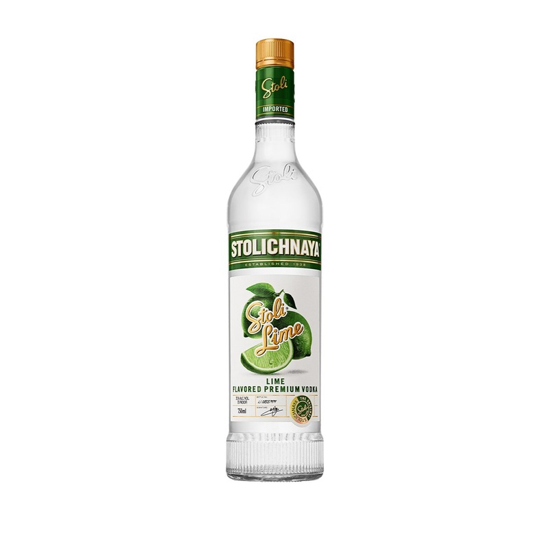 Stolichnaya Stoli Lime Flavored Premium Vodka