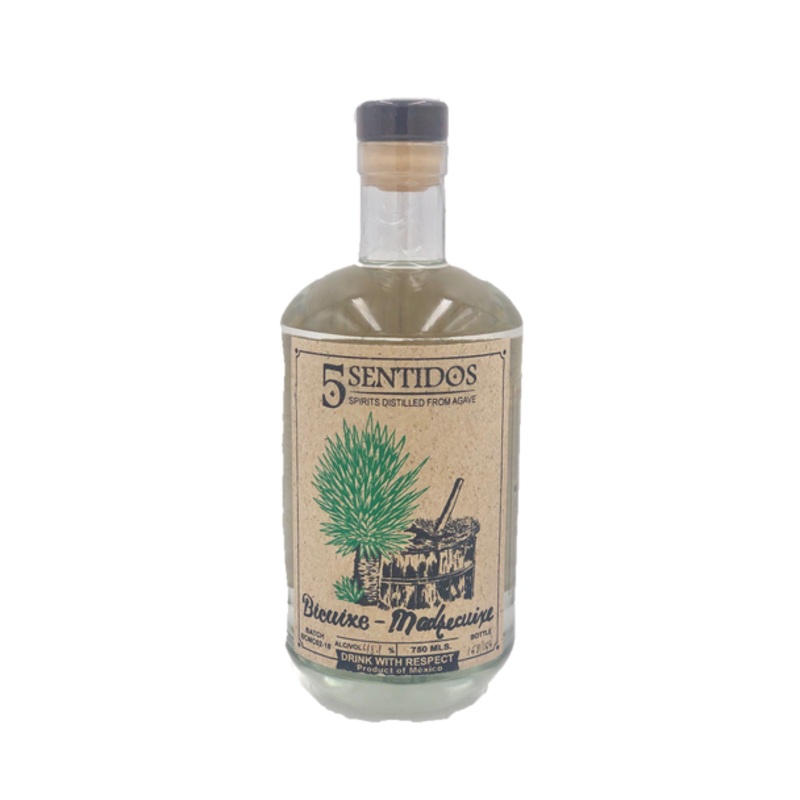 5 Sentidos Bicuixe-Madrecuixe Mezcal