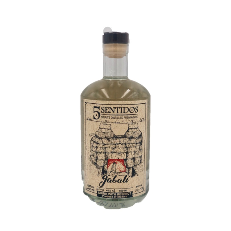 5 Sentidos Jabali Mezcal