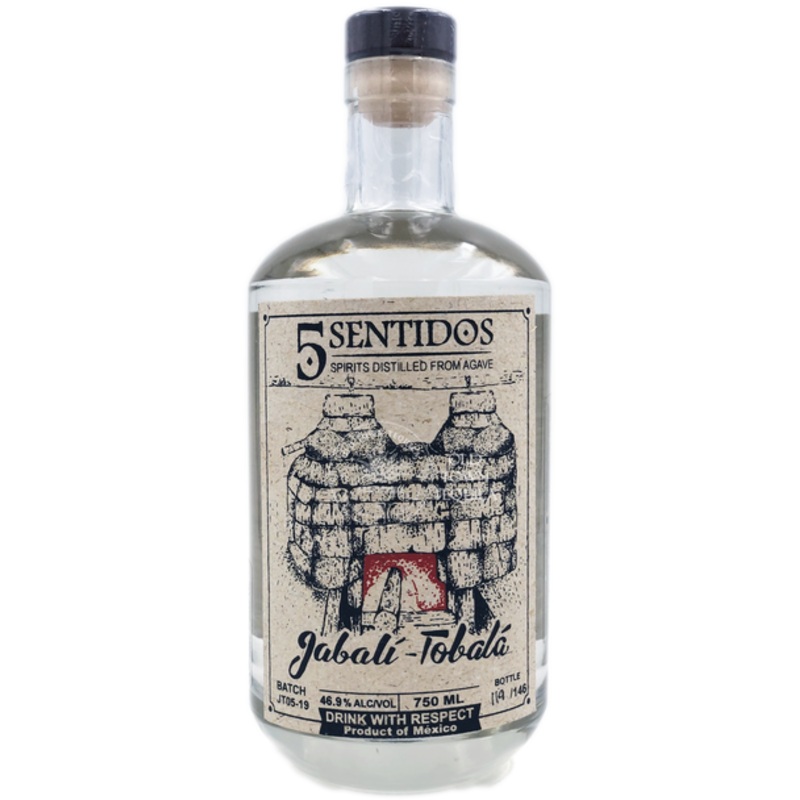 5 Sentidos Jabali Tobala Agave Spirit