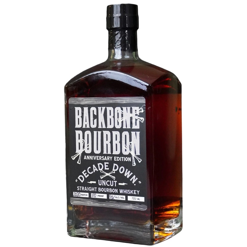 Backbone Bourbon Anniversary Edition Decade Down Straight Bourbon Whiskey