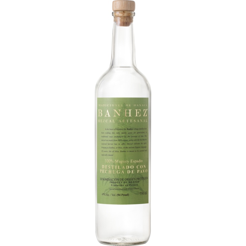 Banhez Destilado con Pechuga de Pavo Mezcal