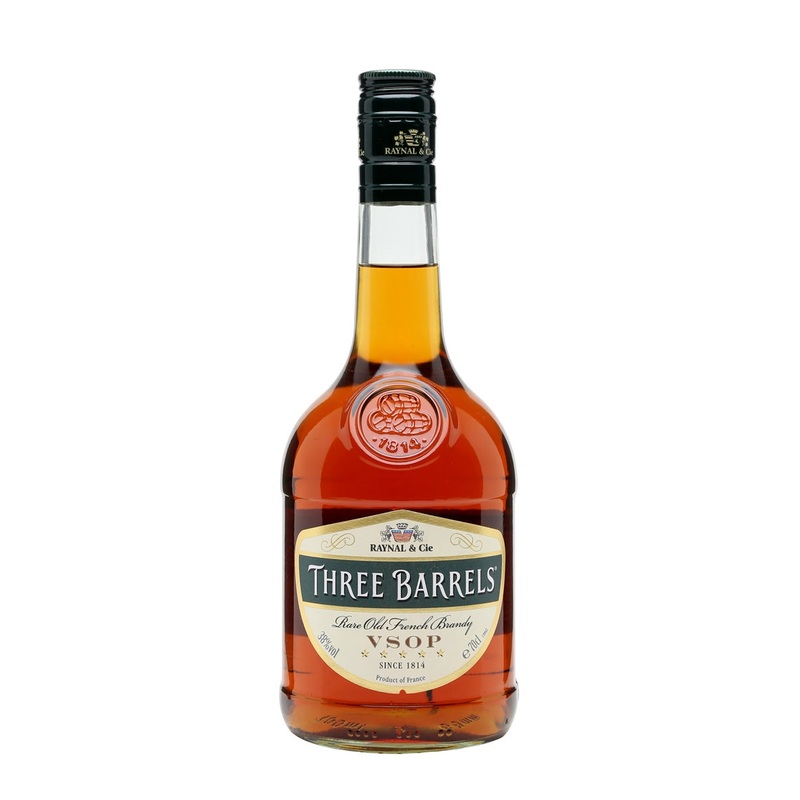 Three Barrels VSOP Brandy | 700ML