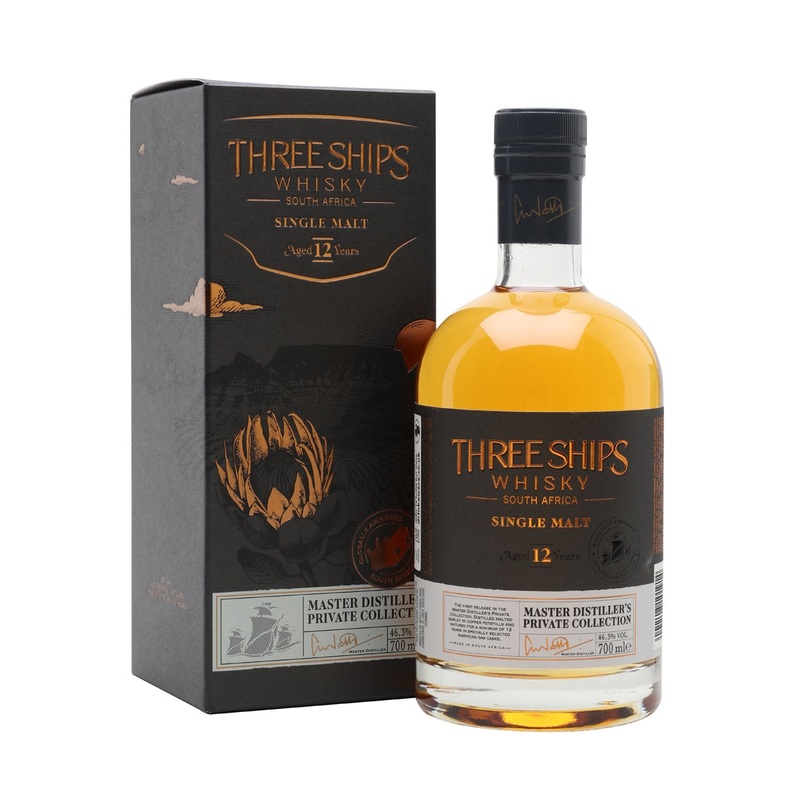 Three Ships 12 Year Old Single Malt South African Whisky | 700ML