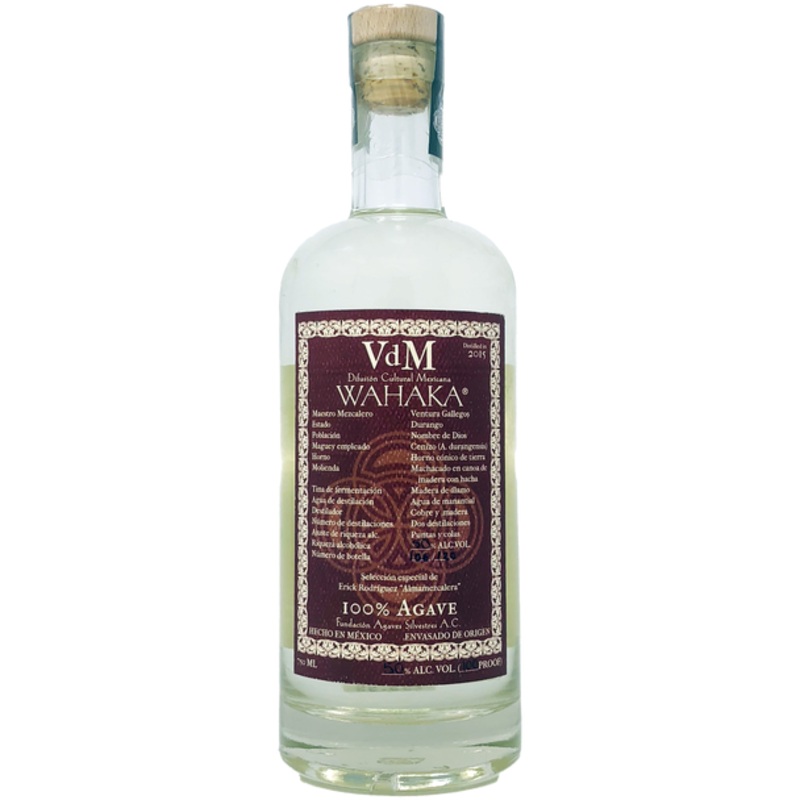 Wahaka VdM Durango Cenizo Mezcal