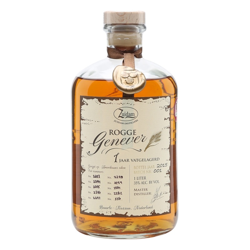 Zuidam 1 Year Old Rogge (Rye) Genever | 1L