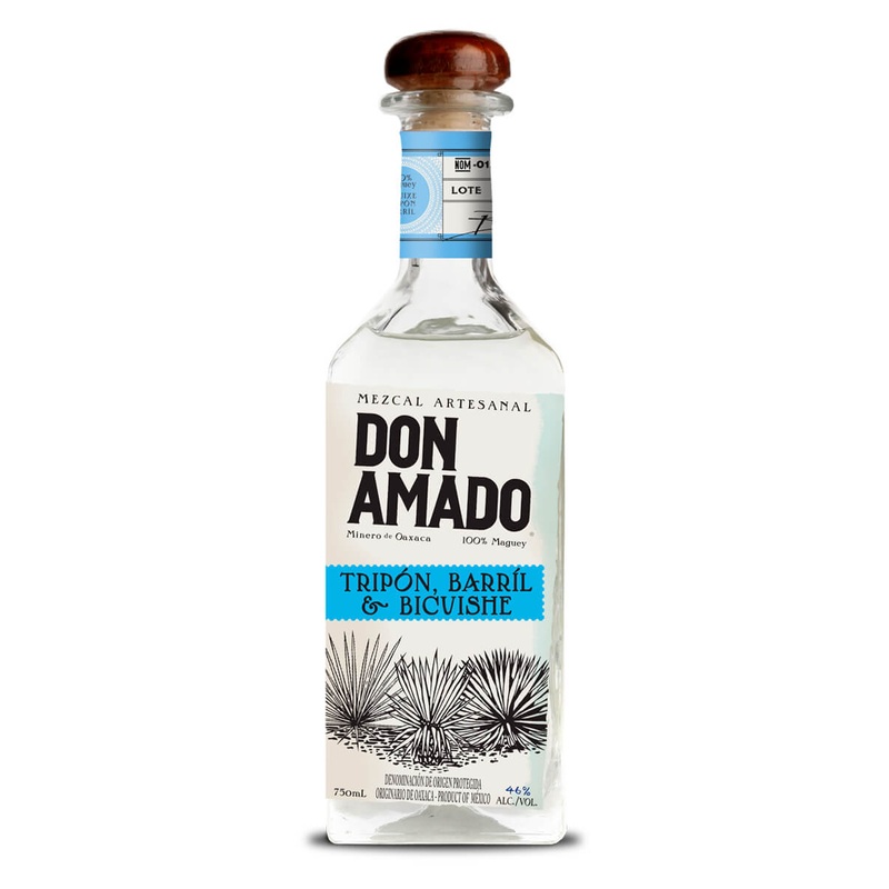 Don Amado Tripon Barril and Bicuishe Mezcal