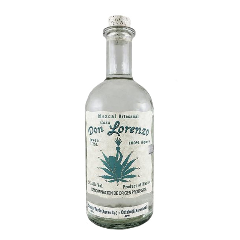 Don Lorenzo Coyote Verde Cuishe Artesanal Mezcal