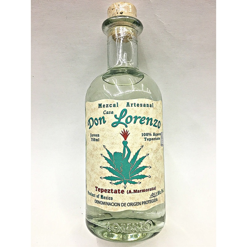 Don Lorenzo Tepeztate Artesanal Mezcal