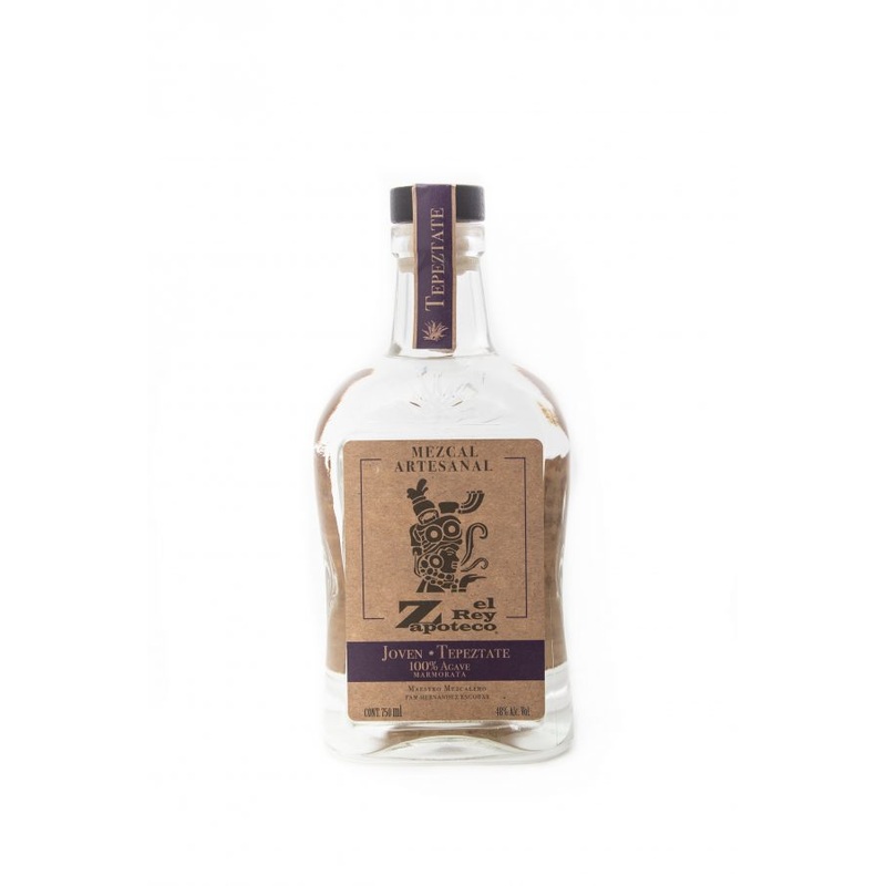 El Rey Zapoteco Joven Tepeztate Mezcal