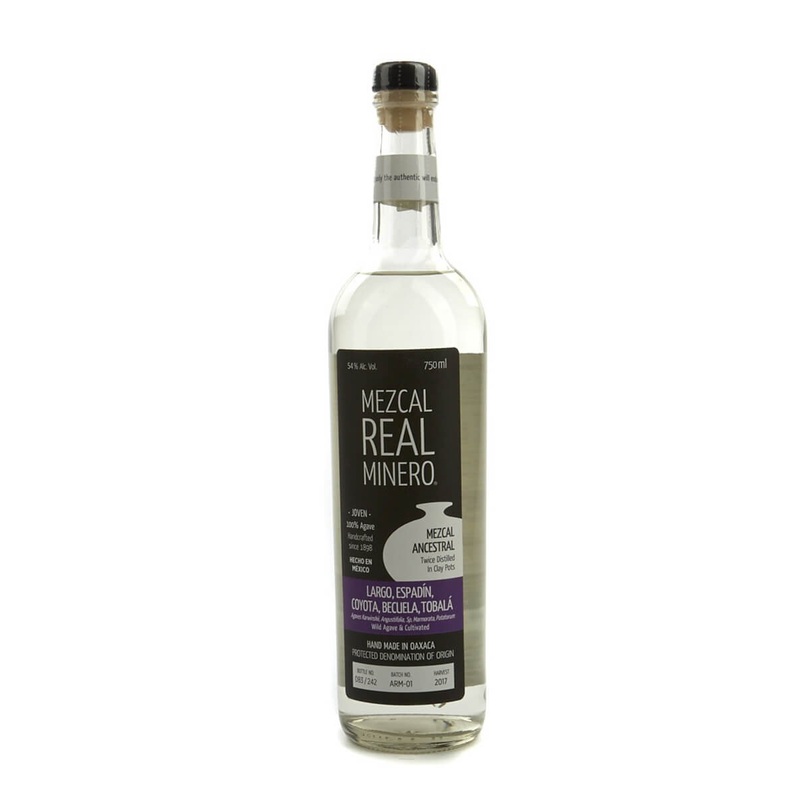 Real Minero Largo Espadin Coyota Becuela & Tobala Mezcal