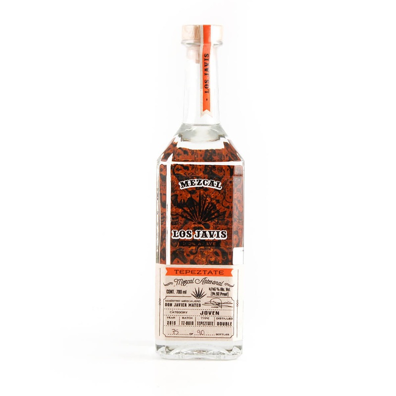 Los Javis Tepeztate Joven Mezcal