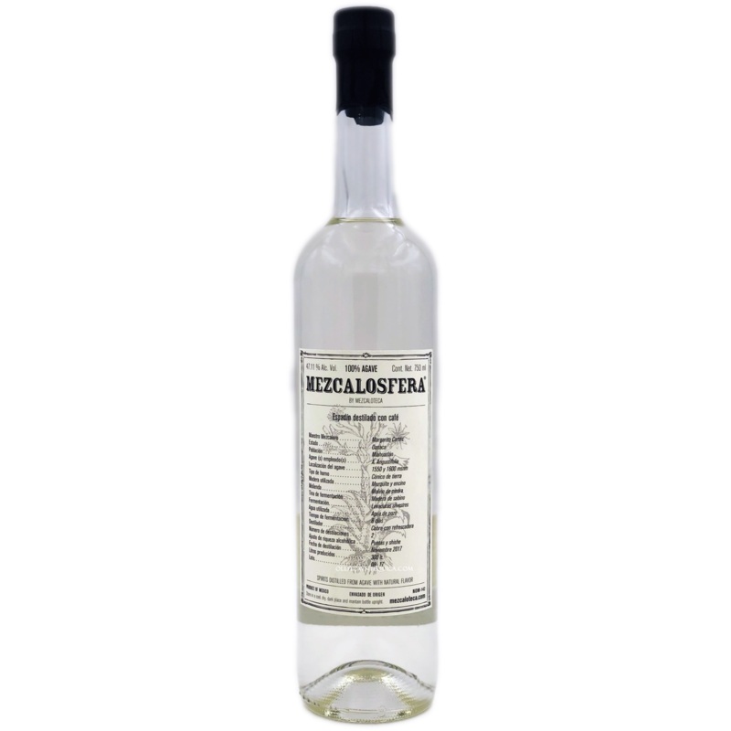 Mezcalosfera Espadin Destilado con Caf Mezcal
