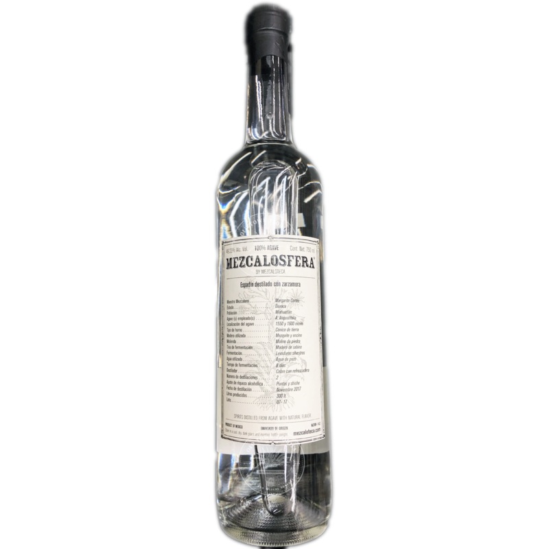 Mezcalosfera Espadin Destilado Con Zarzamora Mezcal