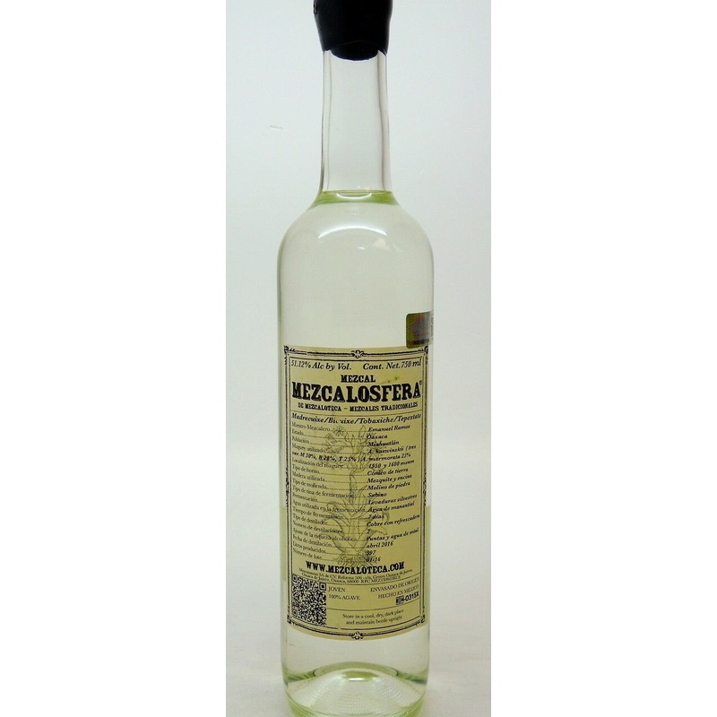 Mezcalosfera Madrecuixe/?Bicuixe/?Tobaxiche/?Tepextate  Emanuel Ramos Mezcal