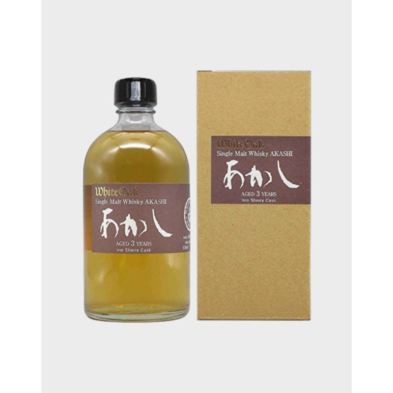 Akashi White Oak 3 Year Old Sherry Cask Single Malt Whisky | 500ML