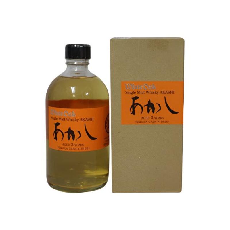 Akashi White Oak 3 Year Old Tequila Cask# 101501 Whisky | 500ML