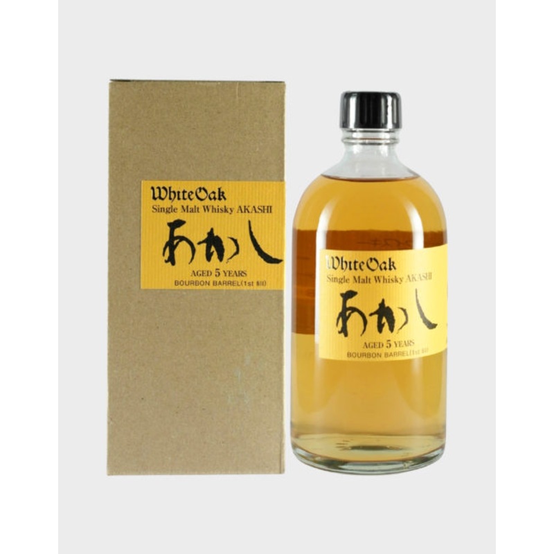 Akashi White Oak Aged 5 Bourbon Barrel (1st Fill) Whisky | 500ML