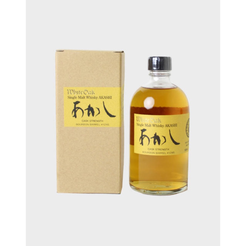 Akashi White Oak Cask Strength Bourbon Barrel Whisky | 500ML