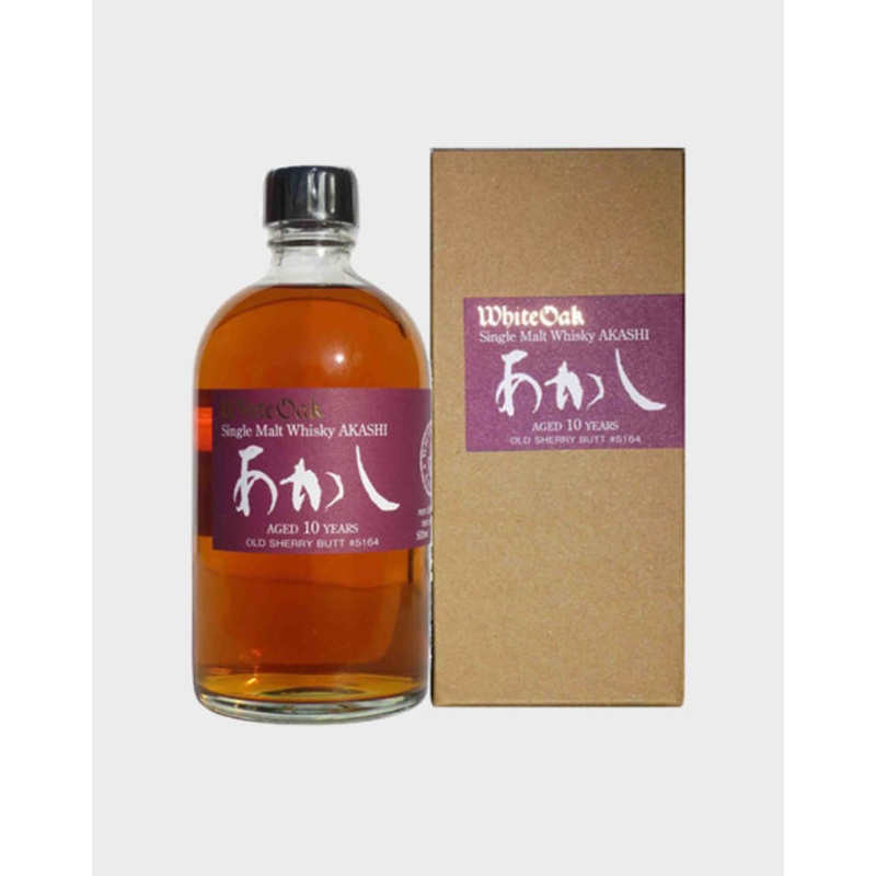 Akashi White Oak Single Malt 10 Year Whisky | 500ML