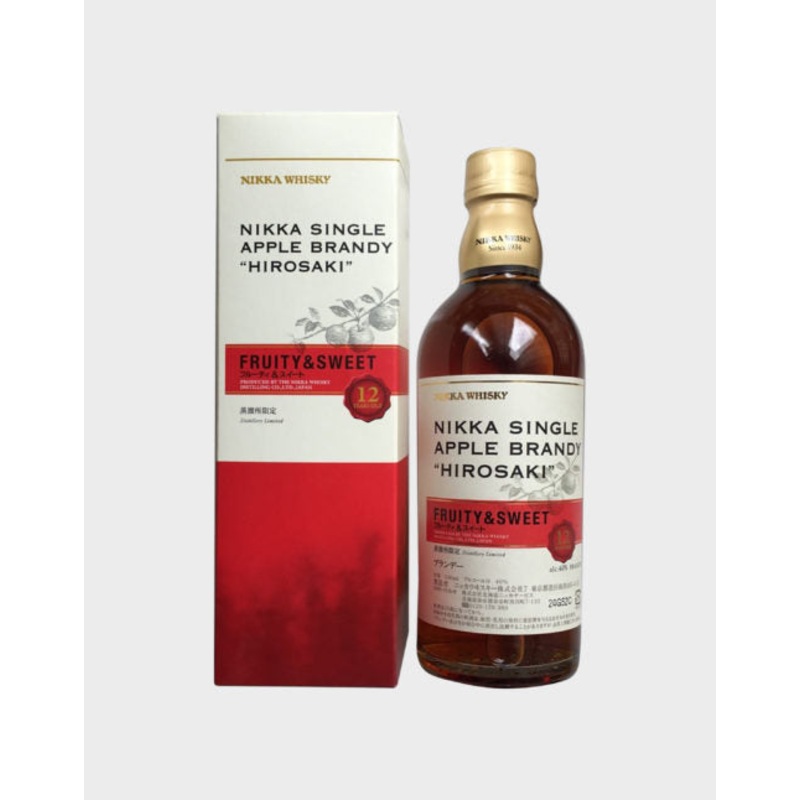 Apple Hirosaki 12 Year Old Fruity & Sweet Brandy | 500ML